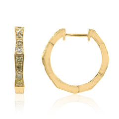 Orecchini in oro con Diamante Fancy SI2 (CIRARI)
