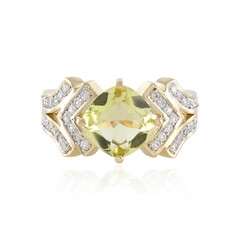 Anello in oro con Quarzo Ouro Verde (SUHANA)