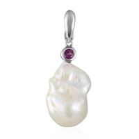 Ciondolo in argento con Perla di Acqua Dolce (TPC)