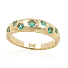 Anello in oro con Smeraldo Zambia AAA (de Melo)