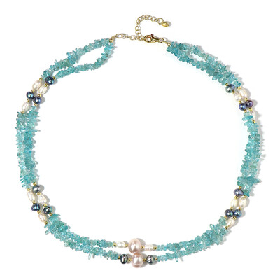 Collana in argento con Perla d'Acqua Dolce Pesca (Riya)