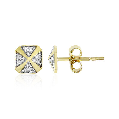 Orecchini in oro con Diamante Flawless (F) (LUCENT DIAMONDS)