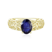 Anello in oro con Zaffiro Blu del Madagascar (Ornaments by de Melo)
