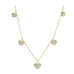 Collana in oro con Diamante I1 (H) (CIRARI)