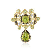 Ciondolo in argento con Peridoto
