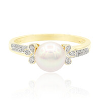 Anello in oro con Perla Akoya (TPC)