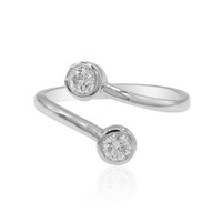 Anello in oro con Diamante VVS2 (F) (adamantes [!])