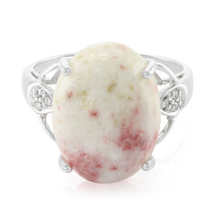 Anello in argento con Cinabro