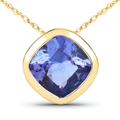 Collana in oro con Tanzanite