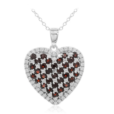 Collana in argento con Granato