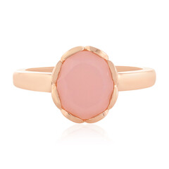 Anello in argento con Opale Rosa