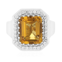 Anello in argento con Citrino (Memories by Vincent)