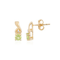 Orecchini in argento con Peridoto