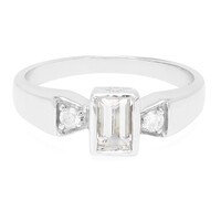 Anello in argento con Morganite