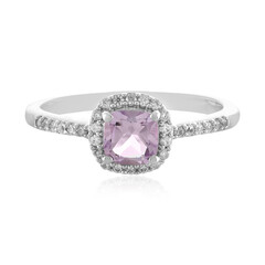 Anello in argento con Ametista Rose de France