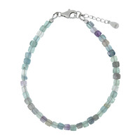 Bracciale in argento con Fluorite