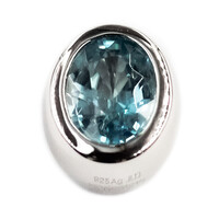 Ciondolo in argento con Zircone Ratanakiri