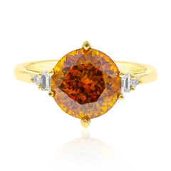 Anello in oro con Sfalerite (CIRARI)