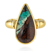 Anello in argento con Opale di Legno