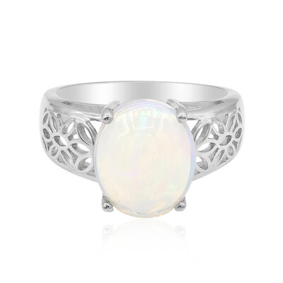 Anello in argento con Opale di Welo