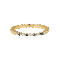 Anello in argento con Diamante I3 (I)