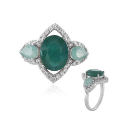 Anello in argento con Grandidierite