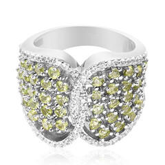 Anello in argento con Peridoto