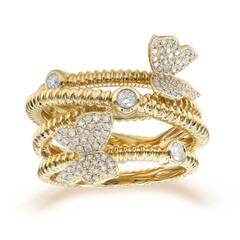 Anello in oro con Diamante I1 (H) (CIRARI)