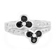 Anello in argento con Spinello Nero