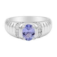 Anello in argento con Tanzanite