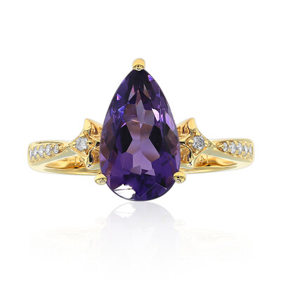 Anello in oro con Ametista