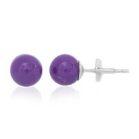Orecchini in argento con Fosfosiderite