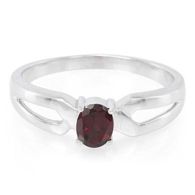 Anello in argento con Rodolite Brasiliana