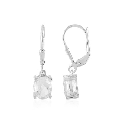 Orecchini in argento con Quarzo Bianco