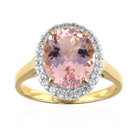 Anello in oro con Morganite (Adela Gold)