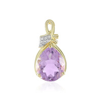 Ciondolo in argento con Ametista Rose de France