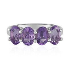 Anello in argento con Ametista Boliviana
