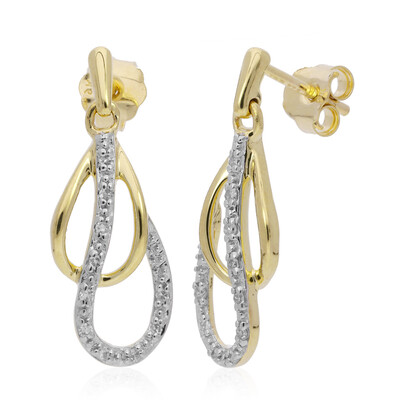 Orecchini in oro con Diamante I2 (I)