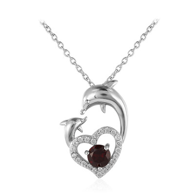 Collana in argento con Granato