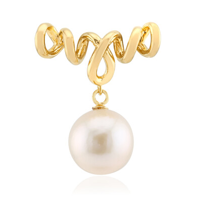 Ciondolo in argento con Perla d'Acqua Dolce Bianca (MONOSONO COLLECTION)