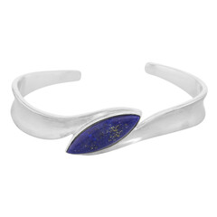 Bracciale in argento con Lapislazzuli