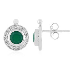 Orecchini in argento con Onice