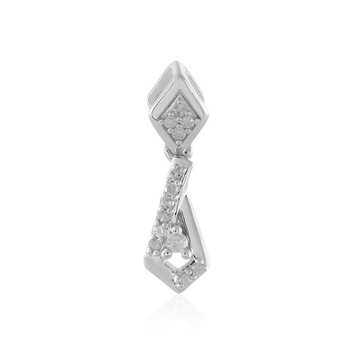 Ciondolo in argento con Diamante I2 (I)