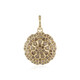 Ciondolo in oro con Diamante Champagne I2 (de Melo)