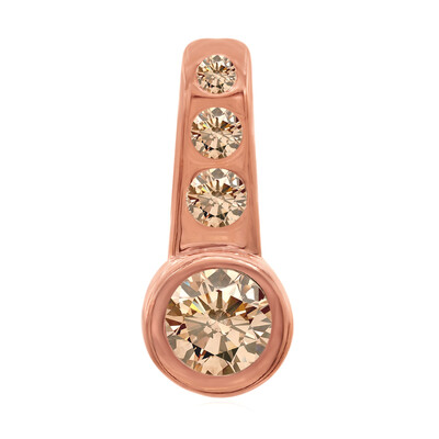 Ciondolo in oro con Diamante Rose de France VS1 di Argyle (Annette)