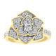 Anello in oro con Diamante VVS1 (G) (Annette)