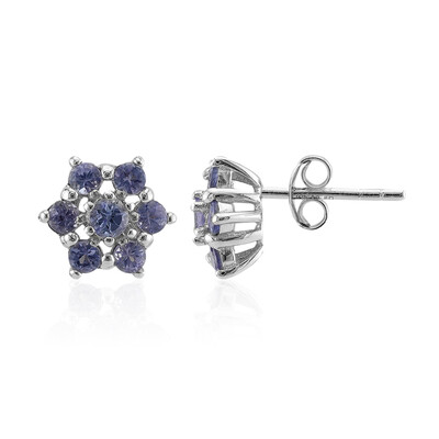 Orecchini in argento con Tanzanite