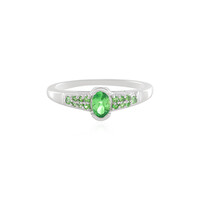 Anello in argento con Tsavorite