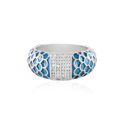 Anello in argento con Zircone