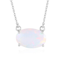 Collana in argento con Opale di Welo AAA (de Melo)